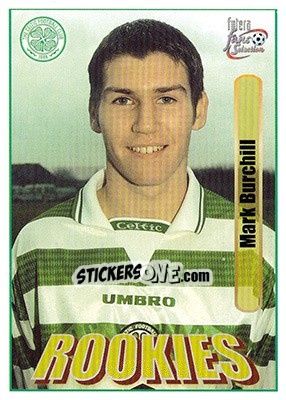 Sticker Mark Burchill - Celtic Fans' Selection 1997-1998 n. 39 - Futera