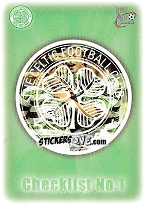Sticker Checklist 1 - Celtic Fans' Selection 1997-1998 n. 41 - Futera