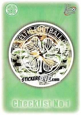 Cromo Checklist 1 - Celtic Fans' Selection 1997-1998 - Futera