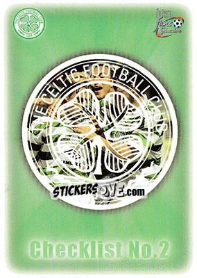 Cromo Checklist 2 - Celtic Fans' Selection 1997-1998 - Futera