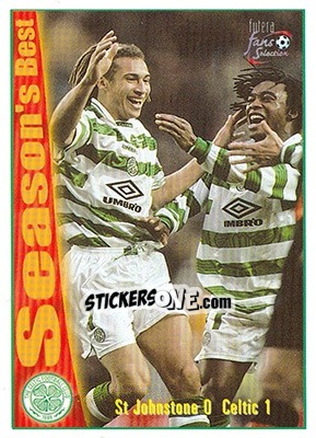 Sticker St Johnstone 0 - Celtic 1