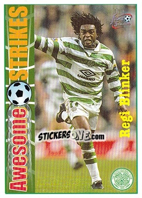 Cromo Regi Blinker - Celtic Fans' Selection 1997-1998 n. 55 - Futera