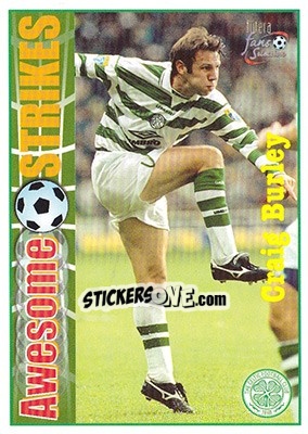 Cromo Craig Burley - Celtic Fans' Selection 1997-1998 n. 56 - Futera