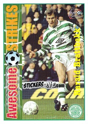 Sticker Harald Brattbakk - Celtic Fans' Selection 1997-1998 - Futera