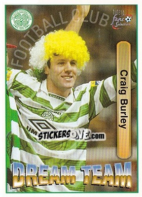 Sticker Craig Burley - Celtic Fans' Selection 1997-1998 - Futera