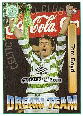 Cromo Tom Boyd - Celtic Fans' Selection 1997-1998 n. 66 - Futera