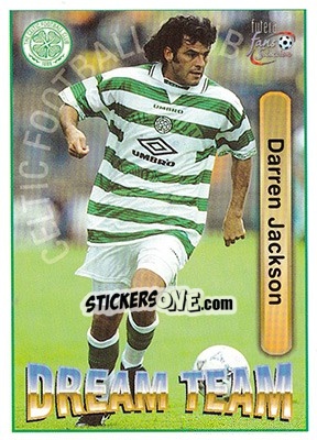 Sticker Darren Jackson - Celtic Fans' Selection 1997-1998 - Futera