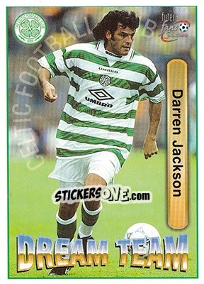 Sticker Darren Jackson - Celtic Fans' Selection 1997-1998 n. 67 - Futera