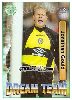 Sticker Jonathan Gould - Celtic Fans' Selection 1997-1998 n. 68 - Futera
