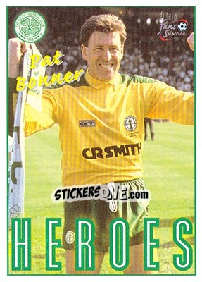 Sticker Pat Bonner - Celtic Fans' Selection 1997-1998 - Futera