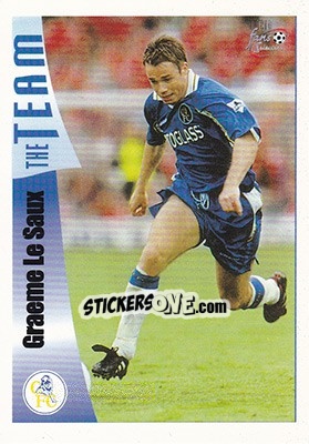 Sticker Graeme Le Saux - Chelsea Fans' Selection 1997-1998 - Futera