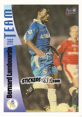 Sticker Bernard Lambourde - Chelsea Fans' Selection 1997-1998 - Futera