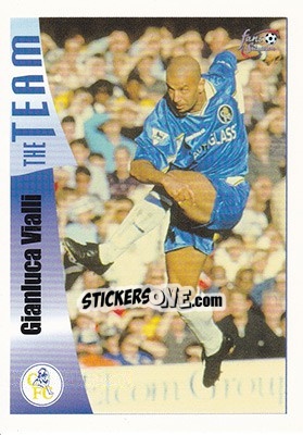 Cromo Gianluca Vialli - Chelsea Fans' Selection 1997-1998 - Futera