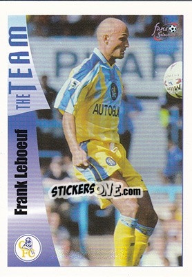 Sticker Frank Leboeuf - Chelsea Fans' Selection 1997-1998 n. 19 - Futera