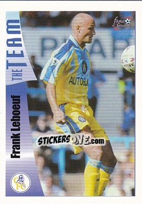 Cromo Frank Leboeuf - Chelsea Fans' Selection 1997-1998 - Futera