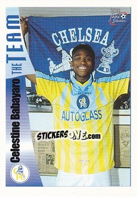 Cromo Celestine Babayaro - Chelsea Fans' Selection 1997-1998 - Futera