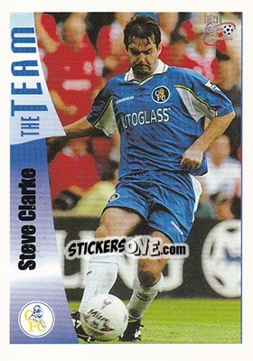 Sticker Steve Clarke - Chelsea Fans' Selection 1997-1998 - Futera