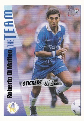 Cromo Roberto Di Matteo - Chelsea Fans' Selection 1997-1998 - Futera