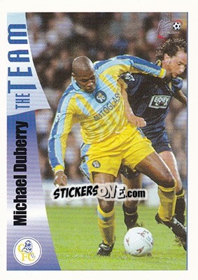 Sticker Michael Duberry - Chelsea Fans' Selection 1997-1998 - Futera
