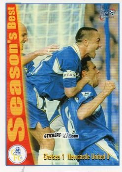 Cromo Chelsea 1 - Newcastle United 0 - Chelsea Fans' Selection 1997-1998 n. 41 - Futera