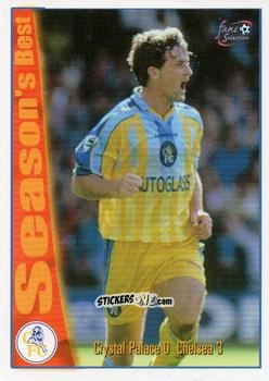 Sticker Crystal Palace 0 - Chelsea 3 - Chelsea Fans' Selection 1997-1998 n. 43 - Futera