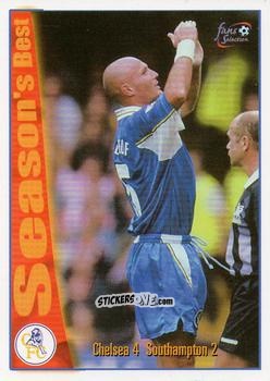 Sticker Chelsea 4 - Southampton 2 - Chelsea Fans' Selection 1997-1998 n. 44 - Futera