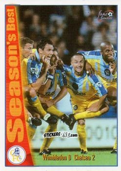 Cromo Wimbledon 0 - Chelsea 3 - Chelsea Fans' Selection 1997-1998 n. 45 - Futera