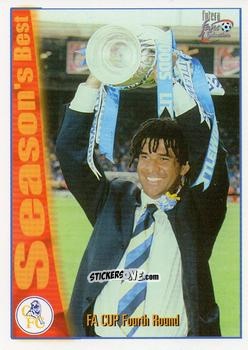 Sticker FA Fourth Round - Chelsea Fans' Selection 1997-1998 n. 49 - Futera