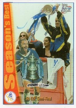 Sticker FA Cup Semi-Final - Chelsea Fans' Selection 1997-1998 n. 53 - Futera