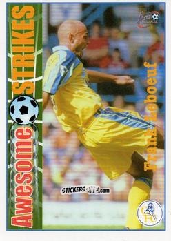Figurina Frank Leboeuf - Chelsea Fans' Selection 1997-1998 n. 58 - Futera