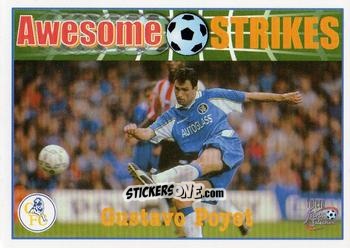 Cromo Gustavo Poyet - Chelsea Fans' Selection 1997-1998 n. 60 - Futera