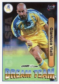 Figurina Gianluca Vialli - Chelsea Fans' Selection 1997-1998 n. 65 - Futera