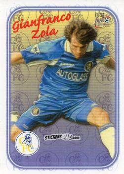 Cromo Gianfranco Zola - Chelsea Fans' Selection 1997-1998 n. SE4 - Futera