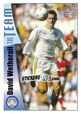 Sticker David Wetherall - Leeds United Fans' Selection 1997-1998 - Futera