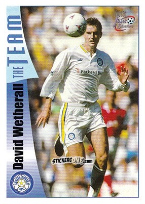 Cromo David Wetherall - Leeds United Fans' Selection 1997-1998 - Futera