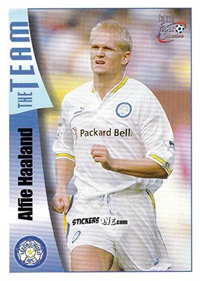 Sticker Alfie Haaland - Leeds United Fans' Selection 1997-1998 n. 17 - Futera