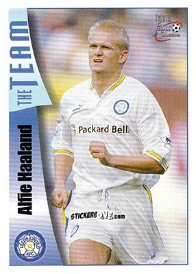 Sticker Alfie Haaland - Leeds United Fans' Selection 1997-1998 - Futera