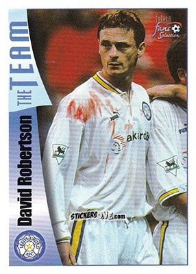 Figurina David Robertson - Leeds United Fans' Selection 1997-1998 - Futera