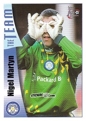 Sticker Nigel Martyn - Leeds United Fans' Selection 1997-1998 n. 20 - Futera