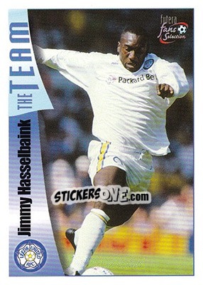 Figurina Jimmy Hasselbaink - Leeds United Fans' Selection 1997-1998 - Futera