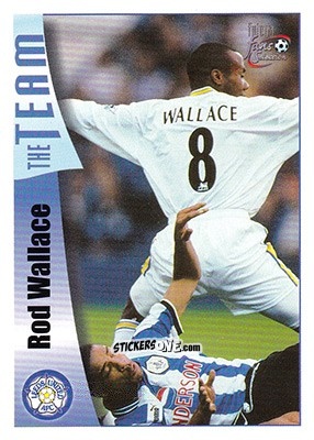 Figurina Rod Wallace - Leeds United Fans' Selection 1997-1998 - Futera