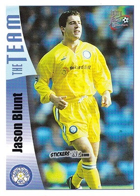 Figurina Jason Blunt - Leeds United Fans' Selection 1997-1998 n. 29 - Futera