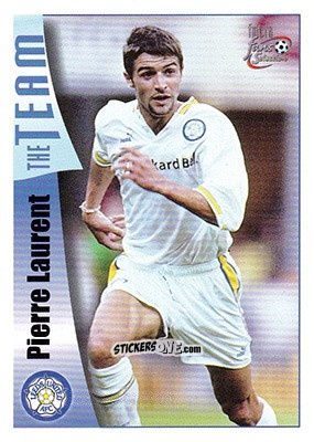 Sticker Pierre Laurent - Leeds United Fans' Selection 1997-1998 - Futera