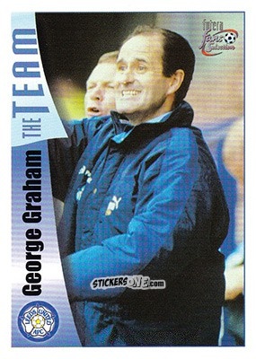 Cromo George Graham - Leeds United Fans' Selection 1997-1998 - Futera