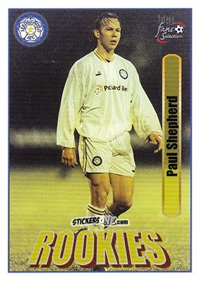Sticker Paul Shepherd - Leeds United Fans' Selection 1997-1998 n. 36 - Futera