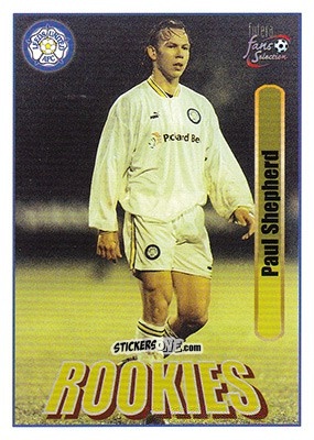 Sticker Paul Shepherd - Leeds United Fans' Selection 1997-1998 - Futera