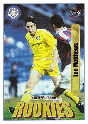 Sticker Lee Matthews / Stephen McPhail - Leeds United Fans' Selection 1997-1998 n. 39 - Futera