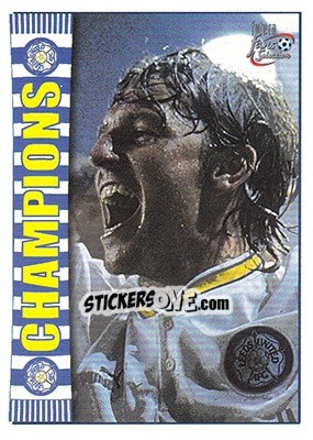 Sticker Champions - Leeds United Fans' Selection 1997-1998 n. 40 - Futera