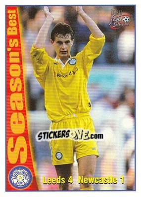 Sticker Leeds United 4 - Newcastle 1