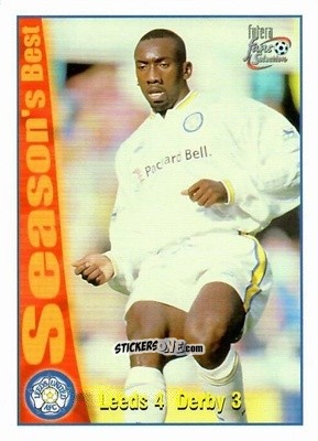 Sticker Leeds United 4 - Derby 3 - Leeds United Fans' Selection 1997-1998 n. 49 - Futera